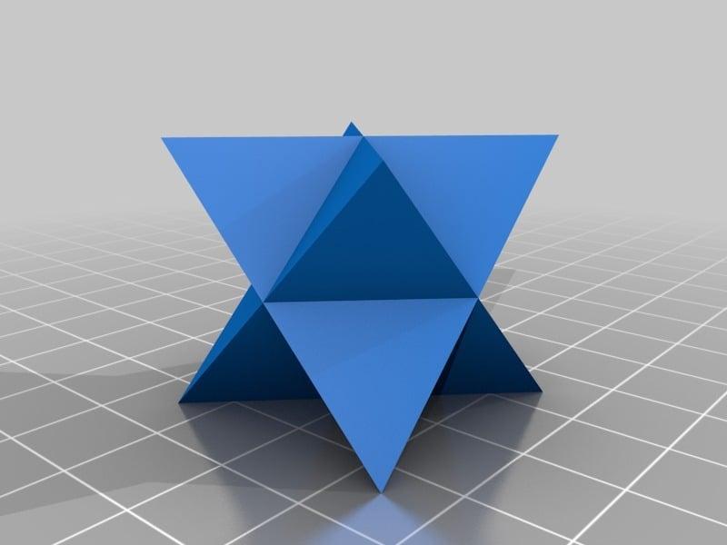Tetrahedron-in-the-box & Stellated Octahedron (also fits in the box)