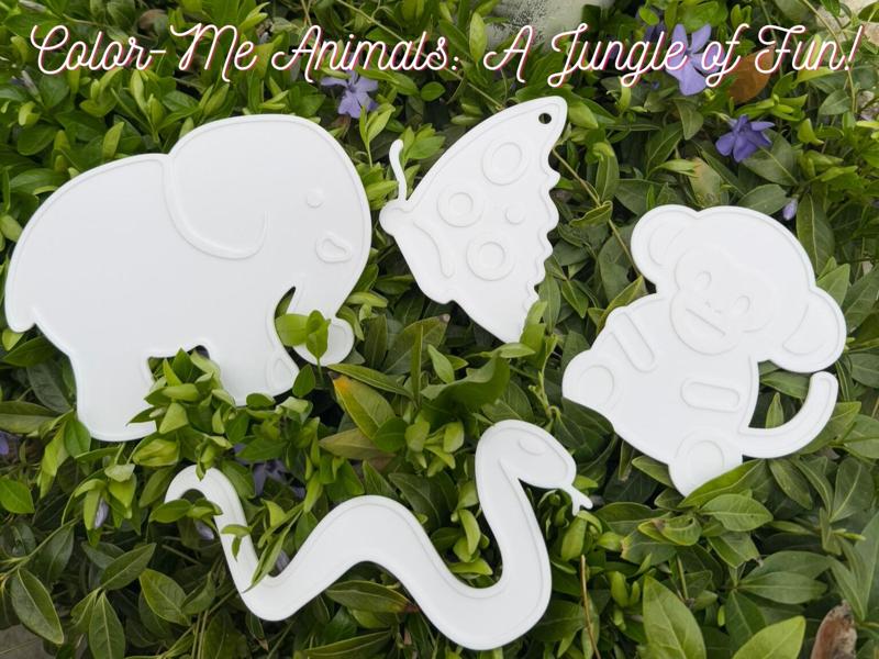 Color-Me Animals: A Jungle of Fun!
