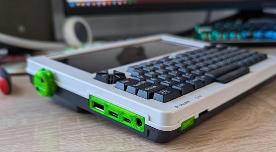 clockworkpi DevTerm - personalized parts & strapmount