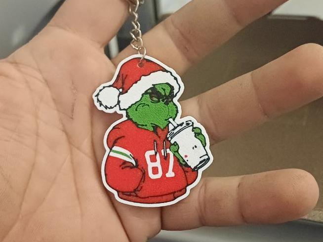 Grinch 87 keychain
