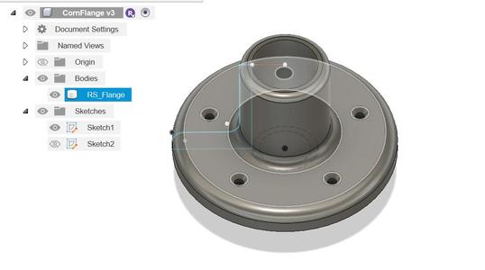 Plastic Pipe flange For 1in PVC