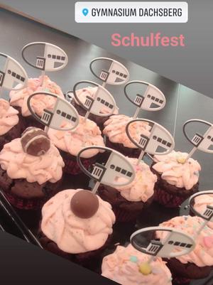 Gymnasium Dachsberg Logo am Stiel