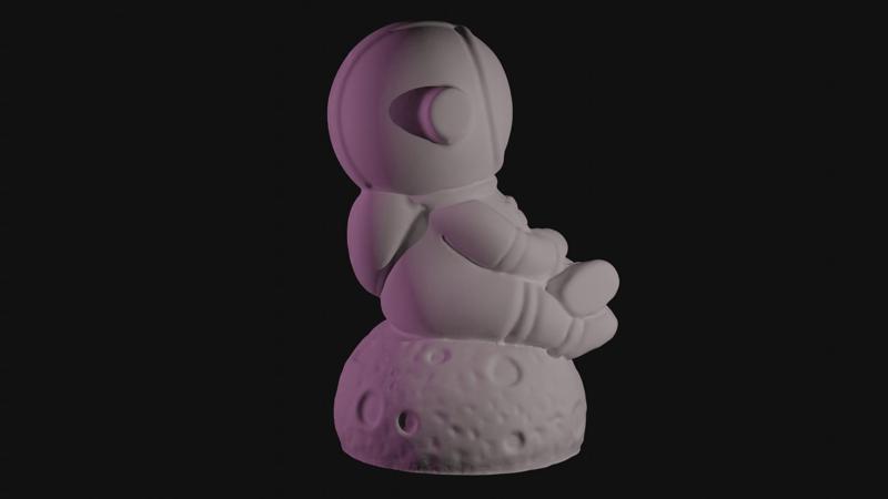 Man on the moon.  great for painting model