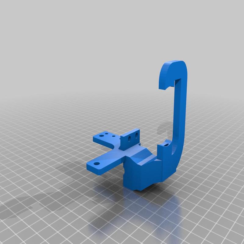 Fan duct for Anycubic 4MAX V.2 with support