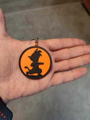Goku keychain