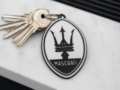 Maserati Keychain 