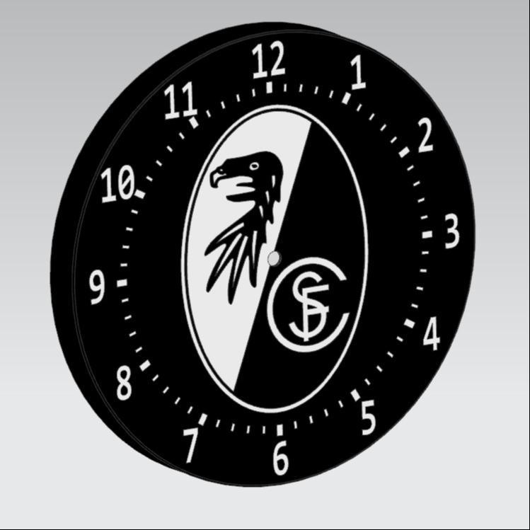 SC Freiburg wall clock