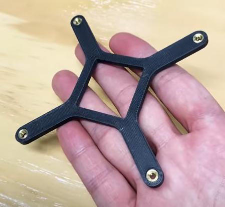 Intel LGA 1200 75mm x 75mm Bracket for #6-32 Hardware