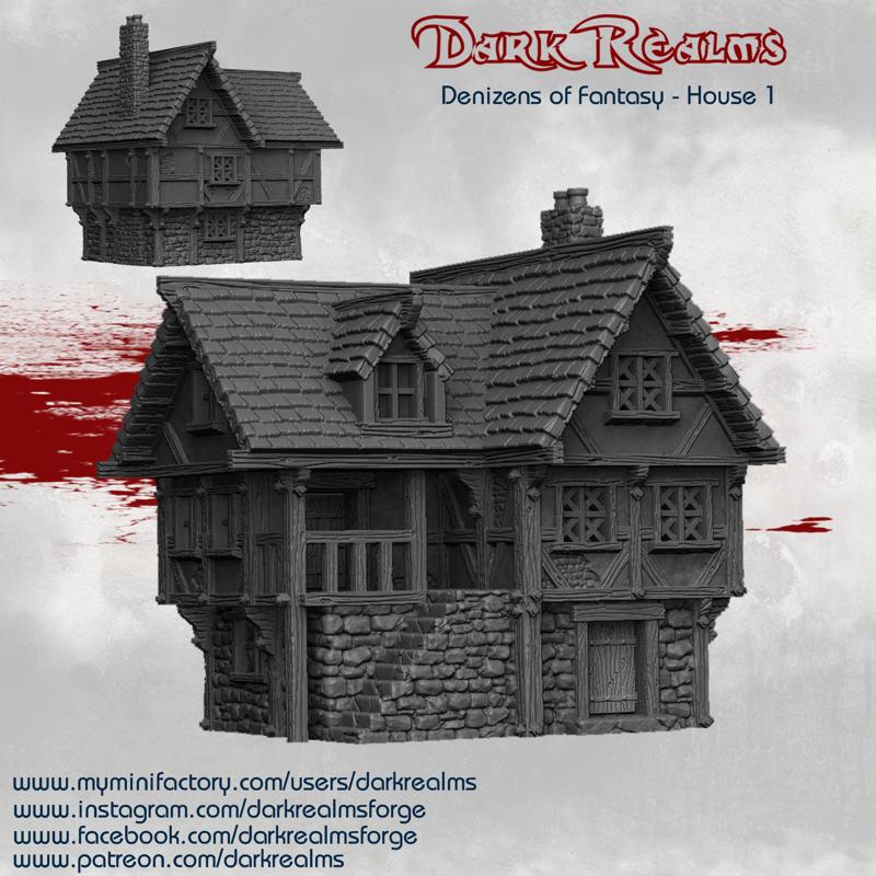 Dark Realms Denizens of Fantasy - House 1
