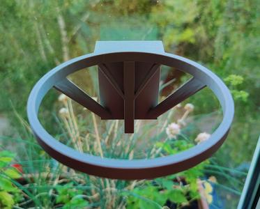 Window Plant Pot Holder (e.g. for Orchids)