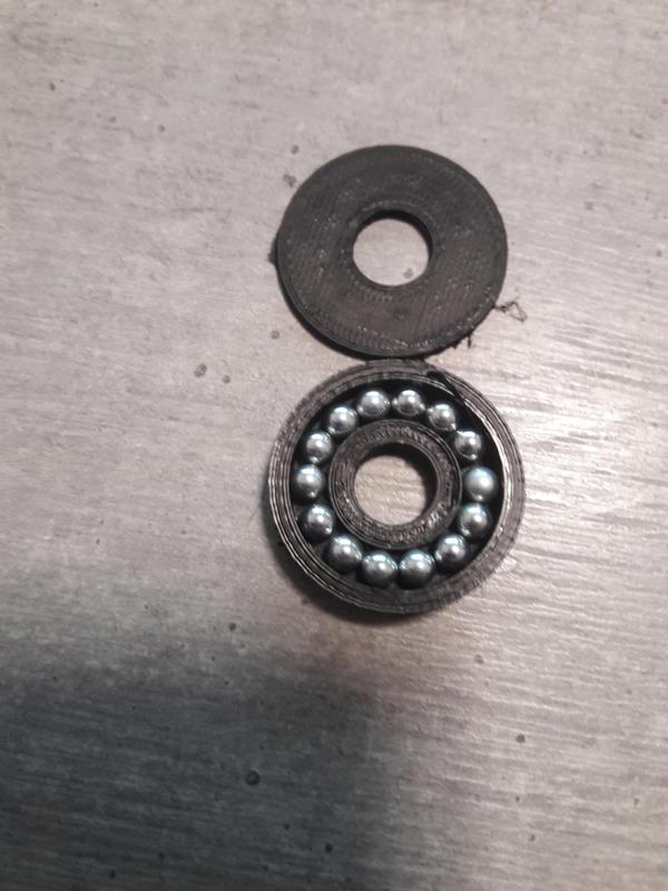 Ball bearing one row