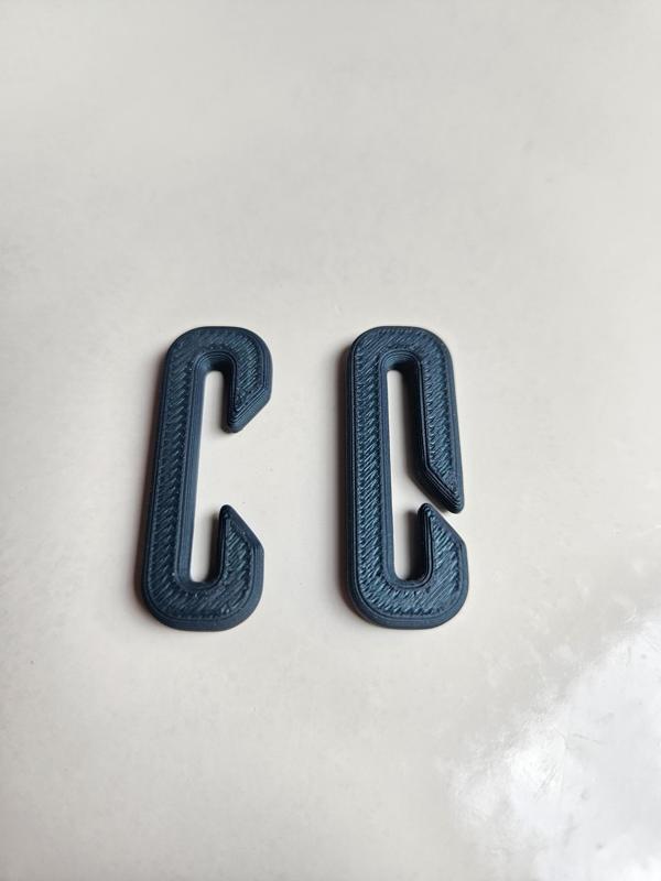 C Hook / C Ring (25 mm Straps) for Backpacks