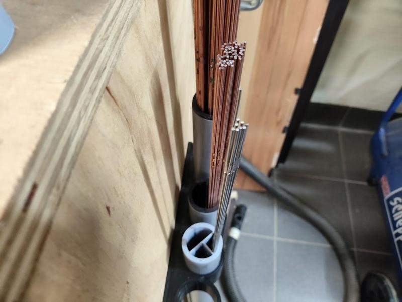 WIG / TIG filler rod / welding wire HT DN40 organisation system