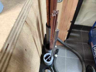 WIG / TIG filler rod / welding wire HT DN40 organisation system