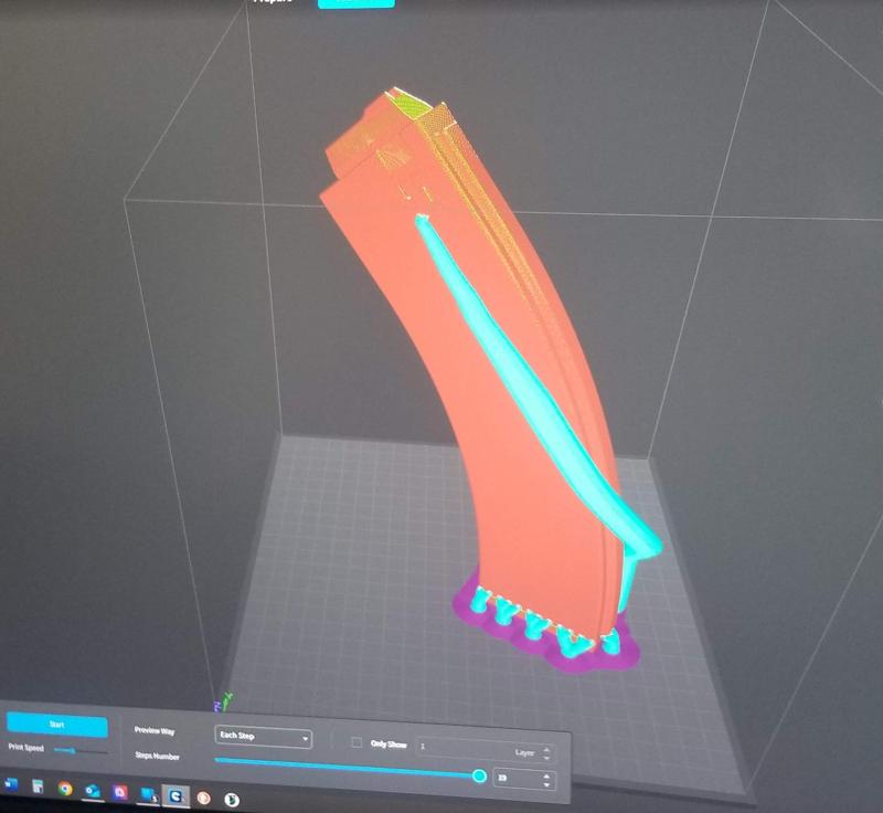 22 WMR 25 round magazine