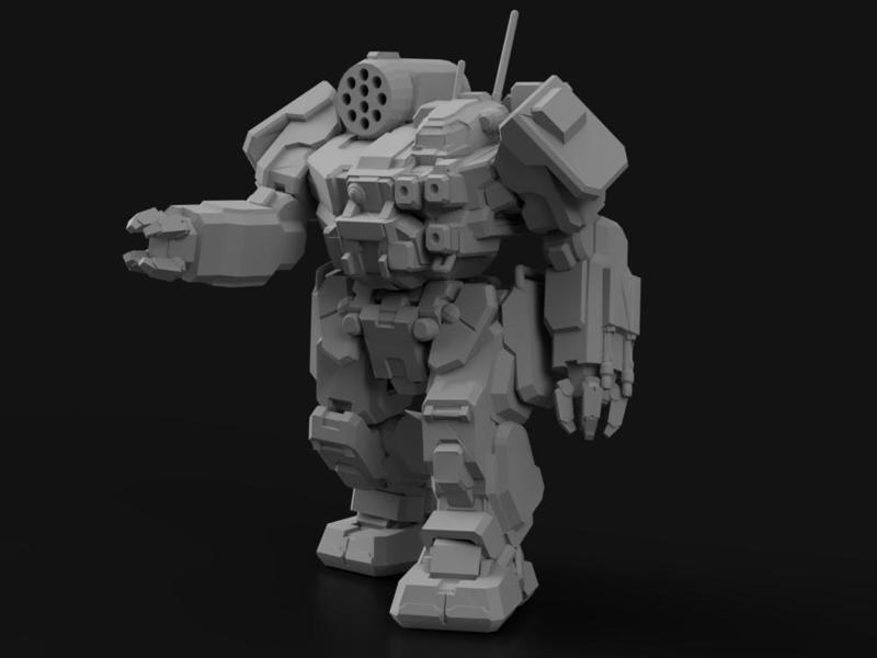 TDR-5SE Thunderbolt for Battletech