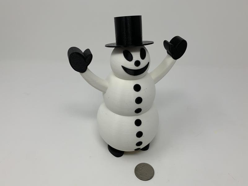 Snowman Pin Walker