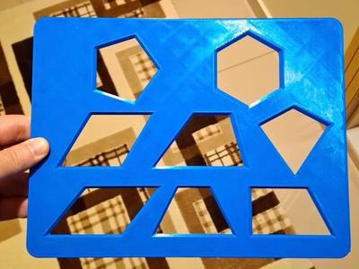 Geometrical Shape Template