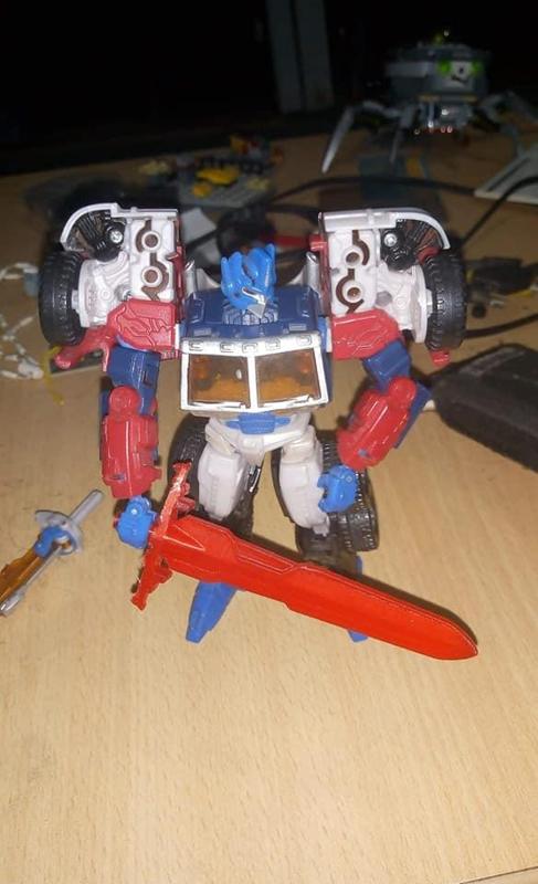 Transformers Sword G2 syle Optimus Prime 5mm handle