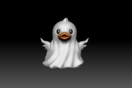 GHOST DUCK HALLOWEEN