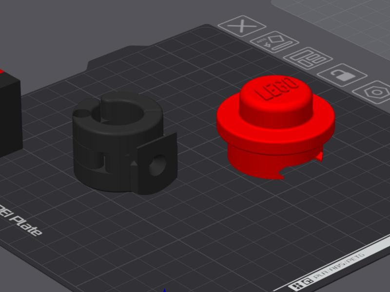 Brick coat rack with circular support 