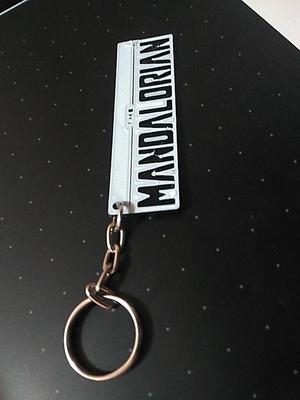the mandalorian keychain