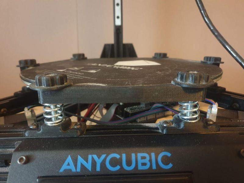 Anycubic kossel delta plus bed leveling