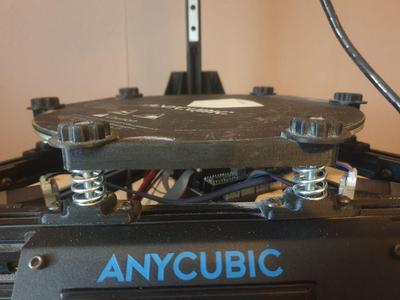 Anycubic kossel delta plus bed leveling
