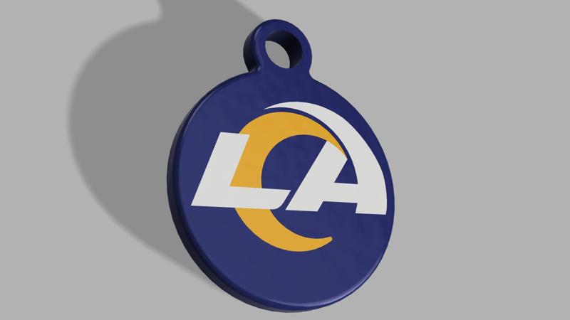 NFL - Los Angeles Rams Keyring