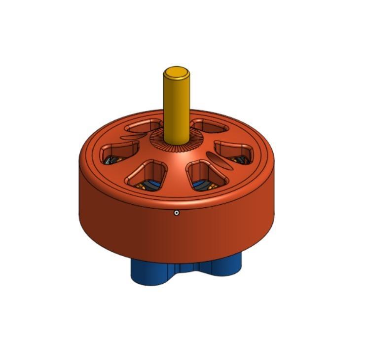 Experimental Brushless Outrunner Motor for RC Projects
