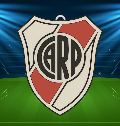 River Plate Argentinean soccer keychain