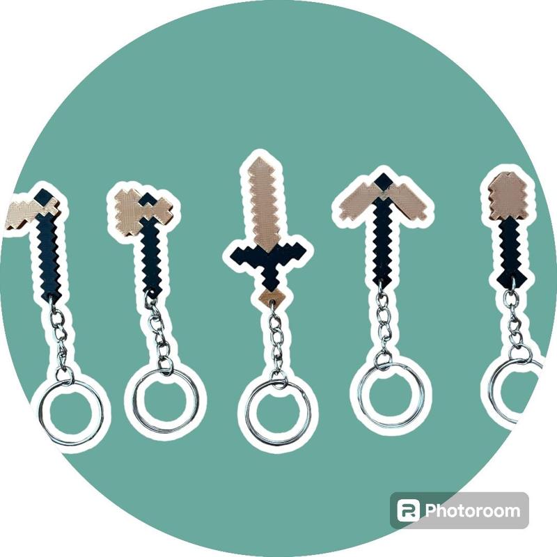 Minecraft keychain tools v_1