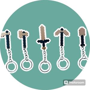 Minecraft keychain tools v_1