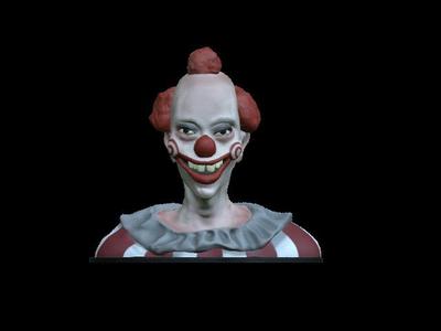 Clown Sculpure