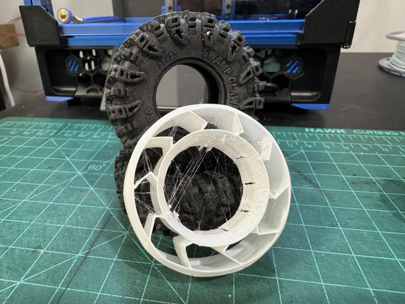 Injora Swamp Claw 1.0 anti-foam insert