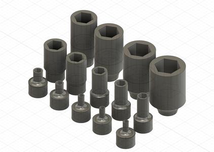 14 Piece Metric Socket Set