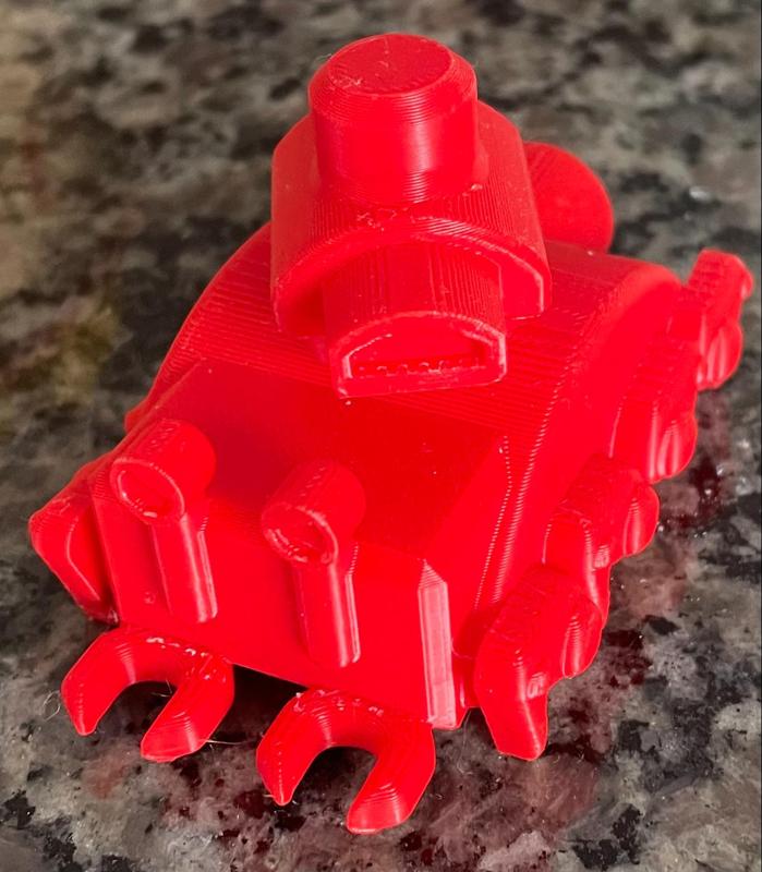 Crustation Commander tank for TONKS board game