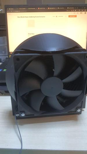 Basic Soldering Fume Extractor