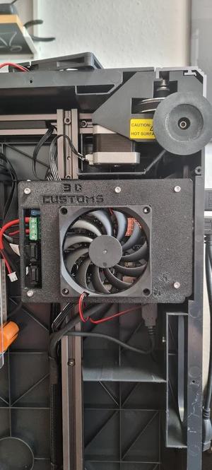 Sovol SV08 Mainboard Cooling Plate Remix