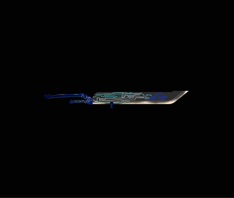 Blue Beetle Buster Sword 3D File  (use code BFD20 for 20% off)