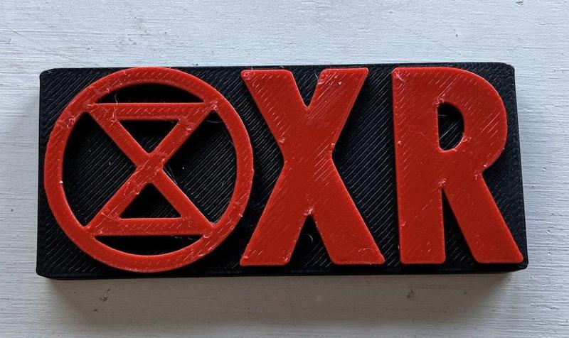 Extinction Rebellion Symbol Patch