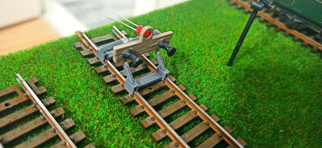 HO Scale 1/87 Buffer Stop remixed