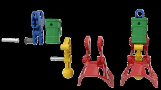 Hero Factory 1.0 Leg/Arm contraption