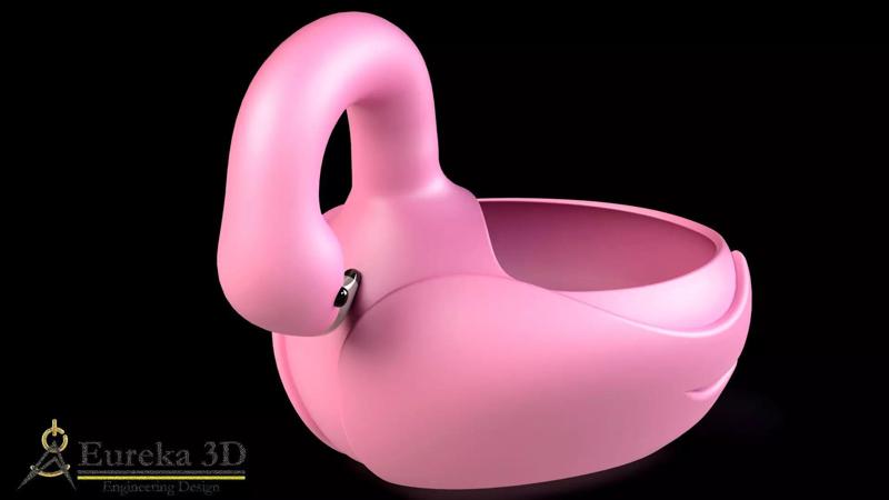 Flamingo flowerpot