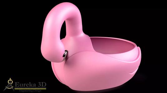 Flamingo flowerpot