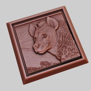 Hyela Animal 3D Model for CNC Router Laser & 3D Printer