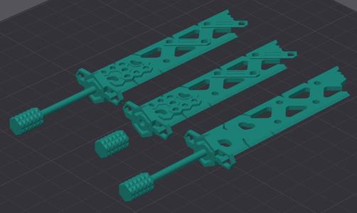1:12 1/12 scale PUNIHeX Heavy Sword for MegamiDevice action figures
