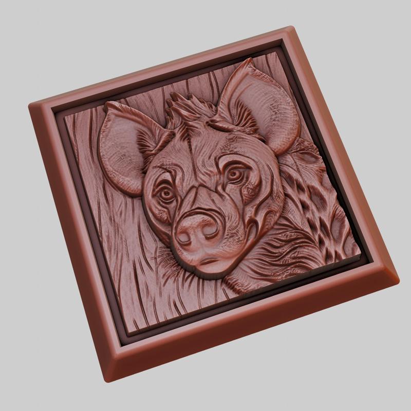 Hyela Animal 3D Model for CNC Router Laser & 3D Printer