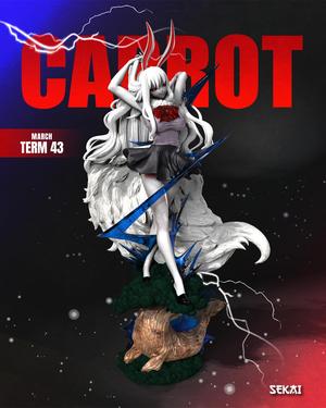 CARROT SCULPTURE - SEKAI 3D MODELS - TESTED AND READY FOR 3D PRINTING