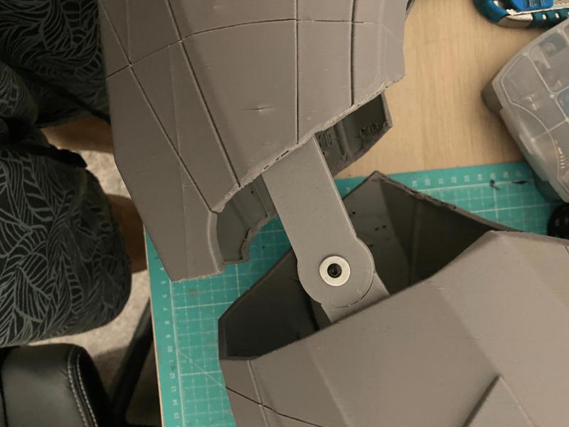 iron man armor leg joint